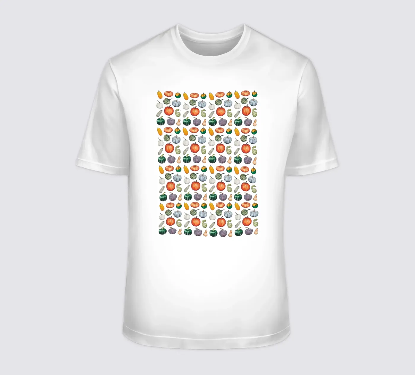 Pumpkin pattern t-shirt da Artsymalistic