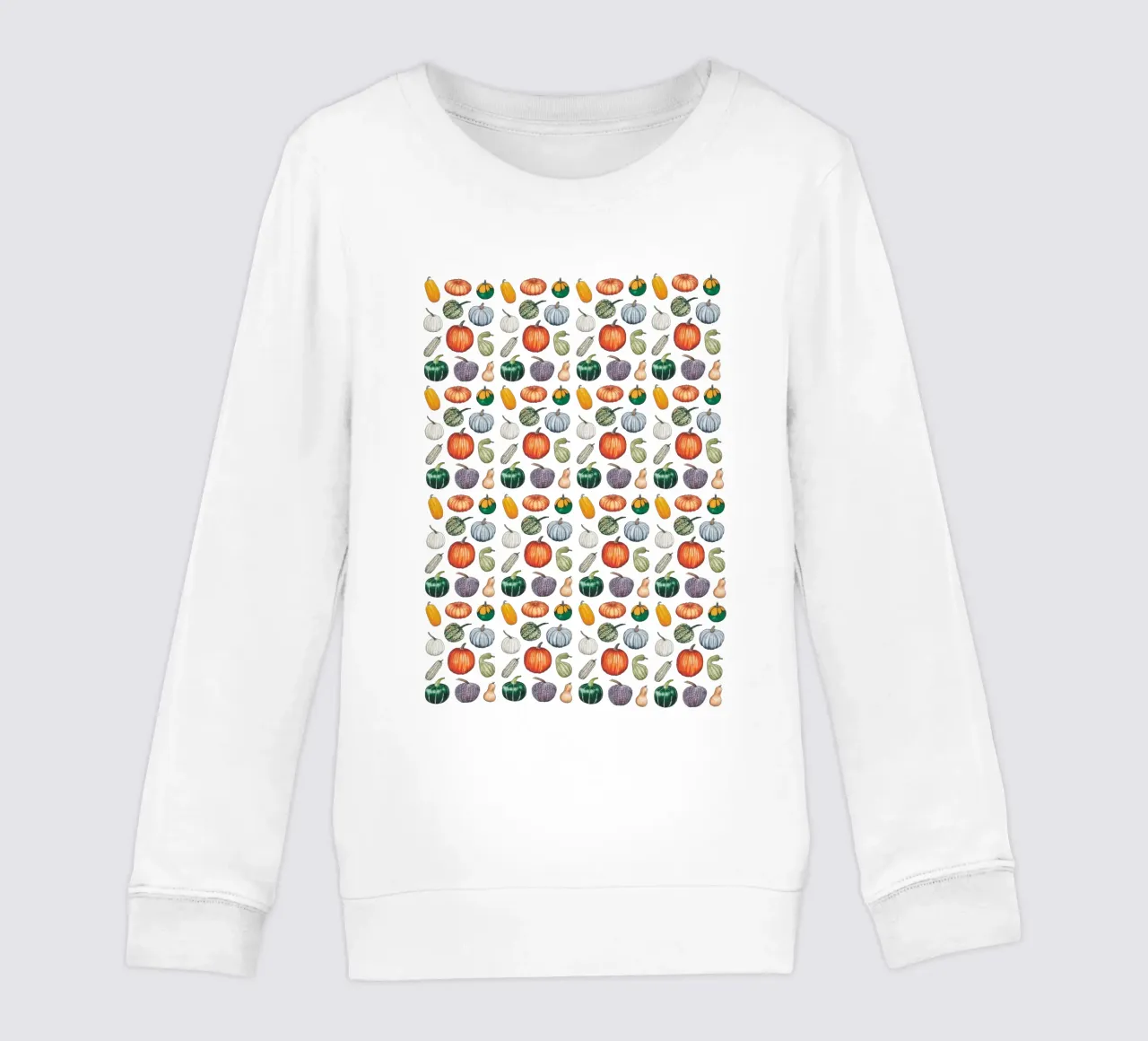 Pumpkin pattern felpa bambino da Artsymalistic