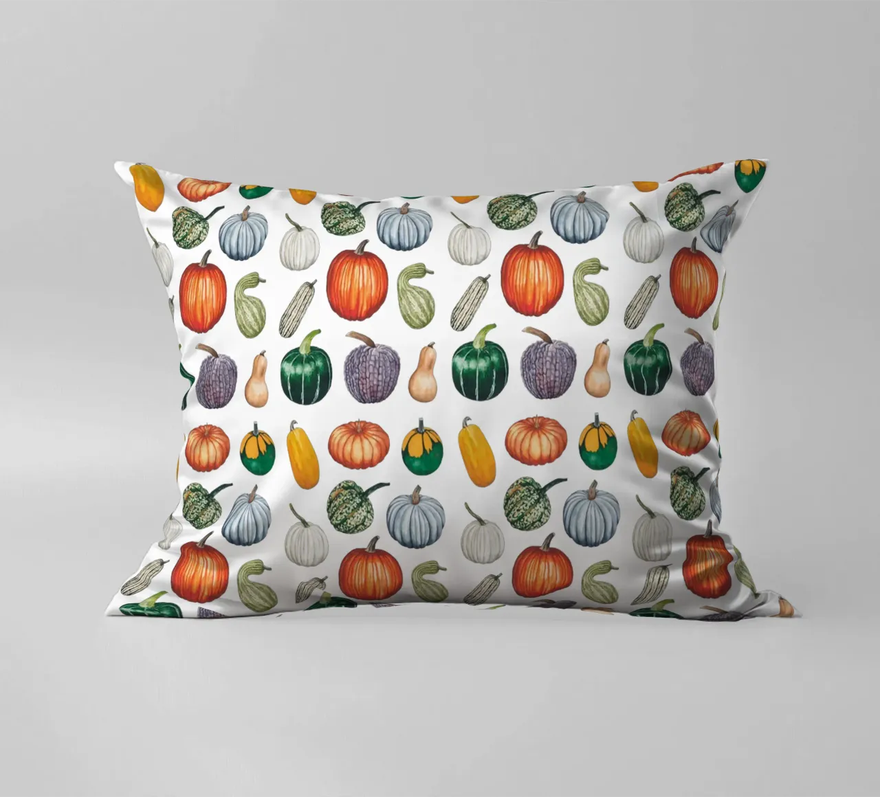 Pumpkin pattern cuscino da Artsymalistic