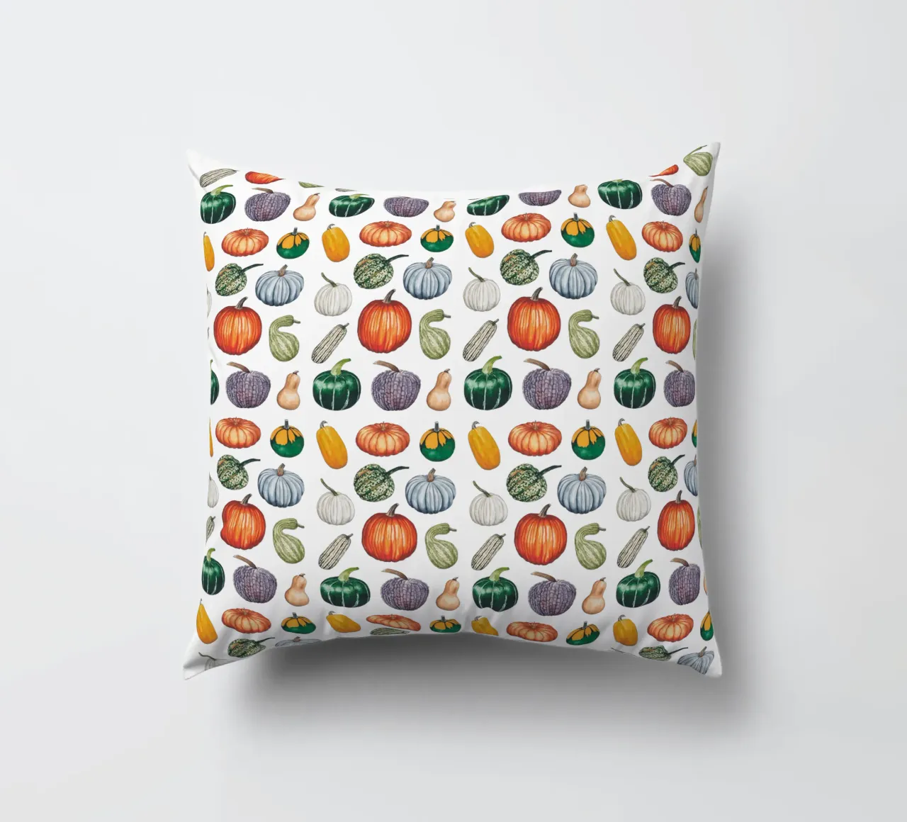 Pumpkin pattern cuscino da Artsymalistic