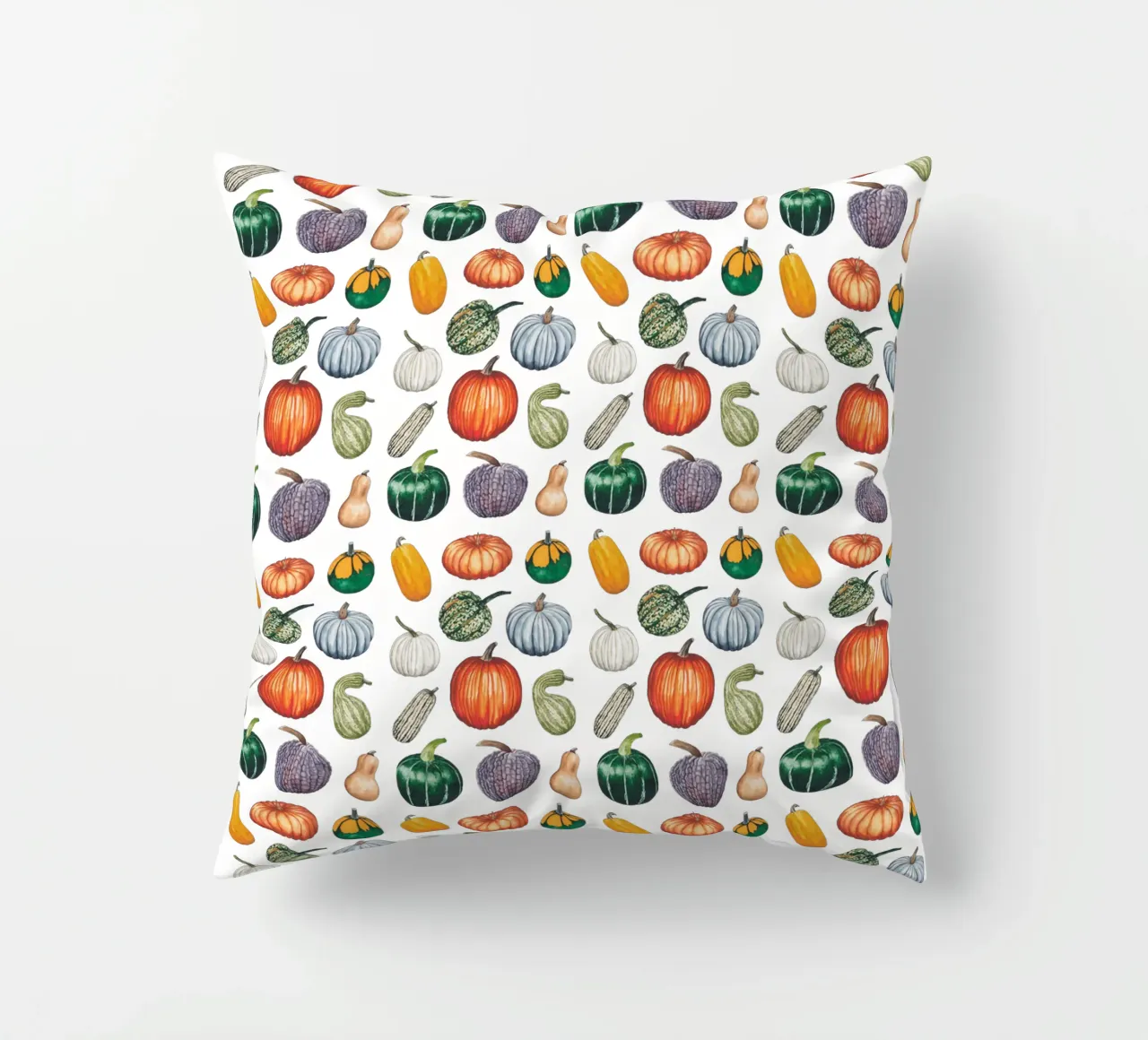 Pumpkin pattern cuscino da Artsymalistic
