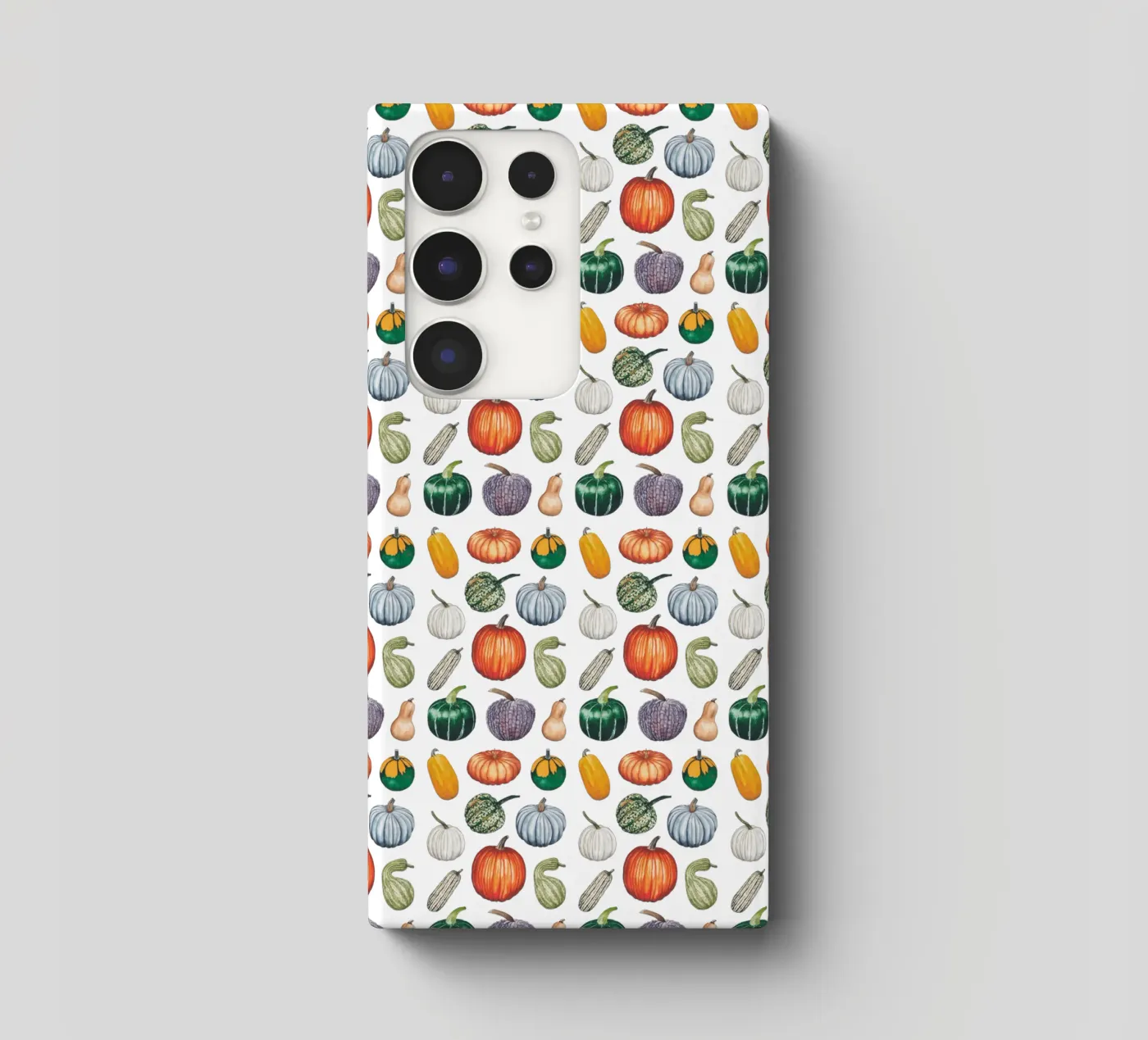 Pumpkin pattern cover samsung da Artsymalistic