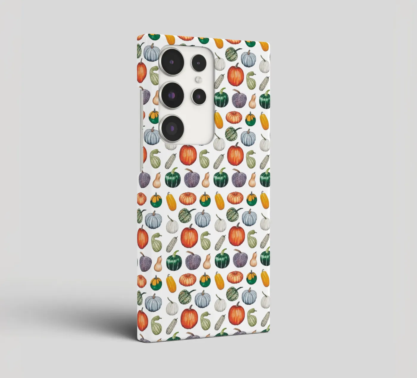 Pumpkin pattern cover samsung da Artsymalistic