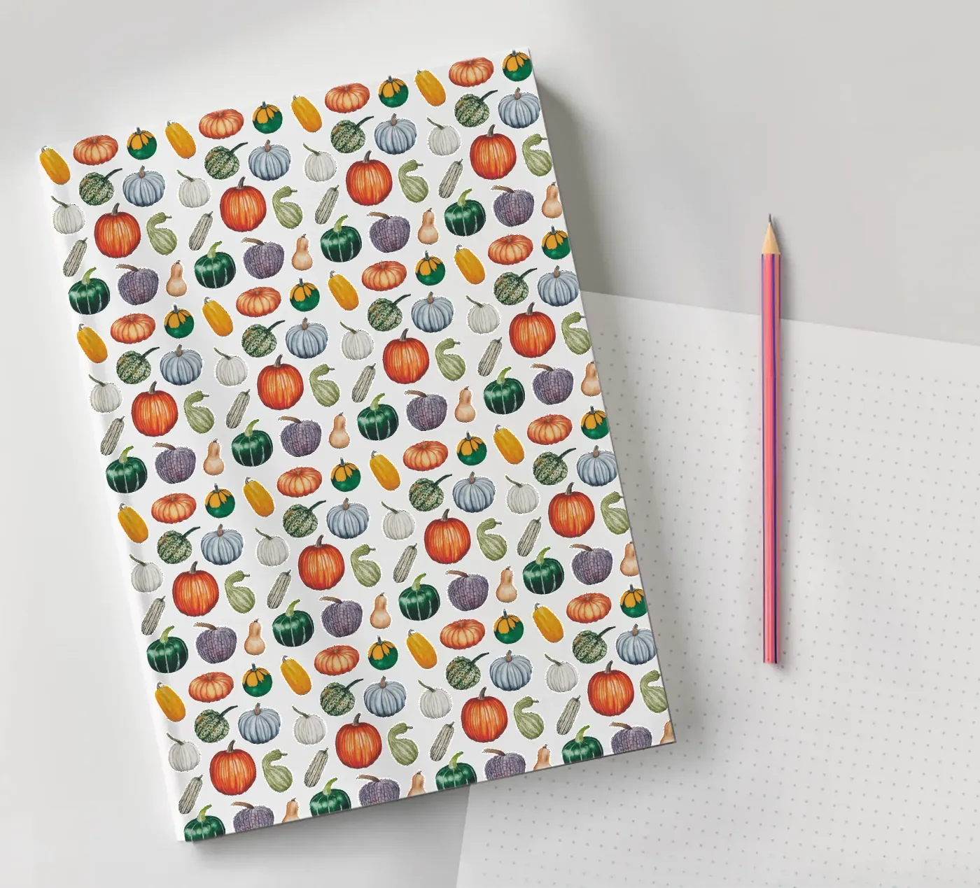 Pumpkin pattern quaderno da Artsymalistic