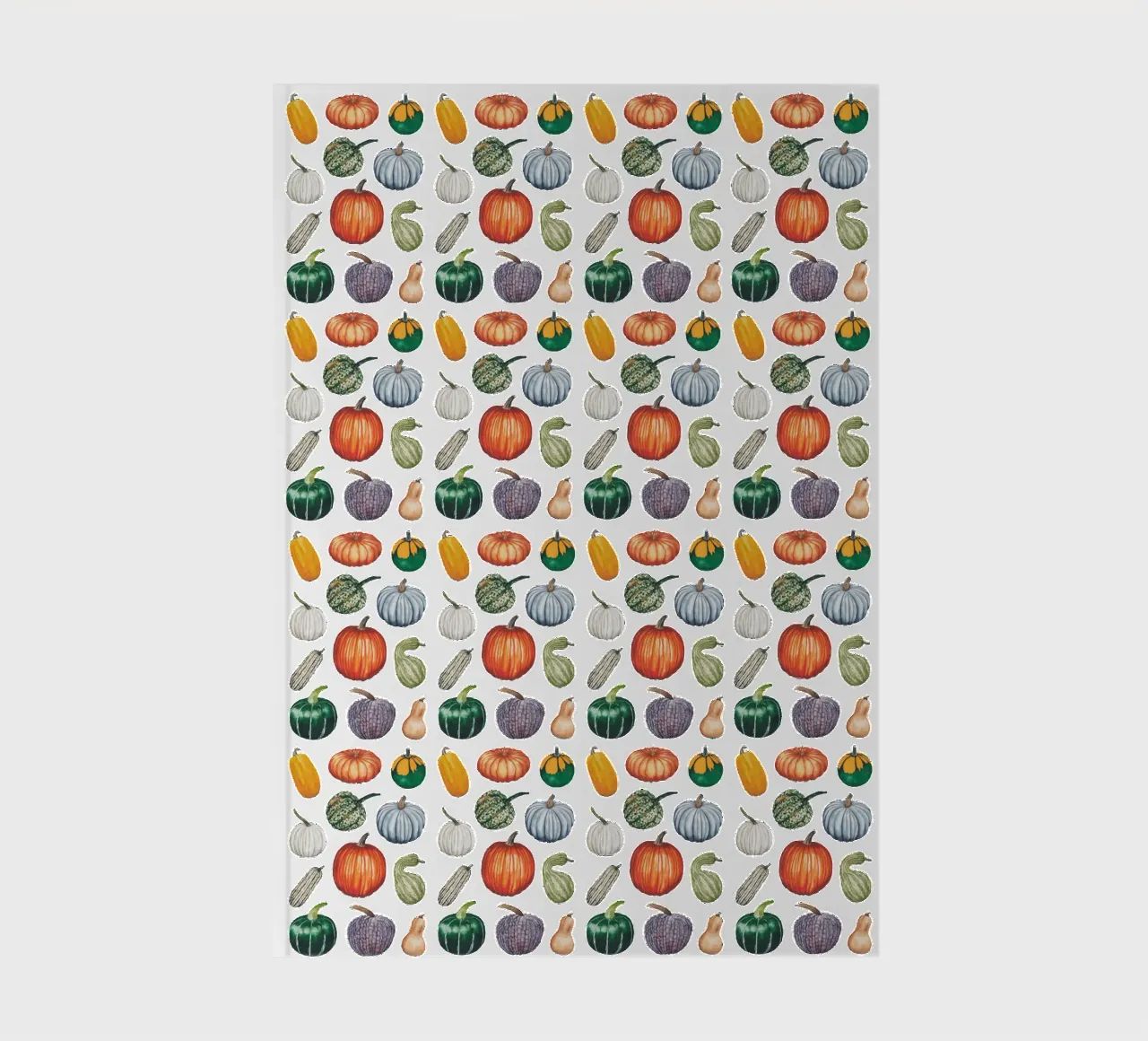 Pumpkin pattern notebook by Artsymalistic
