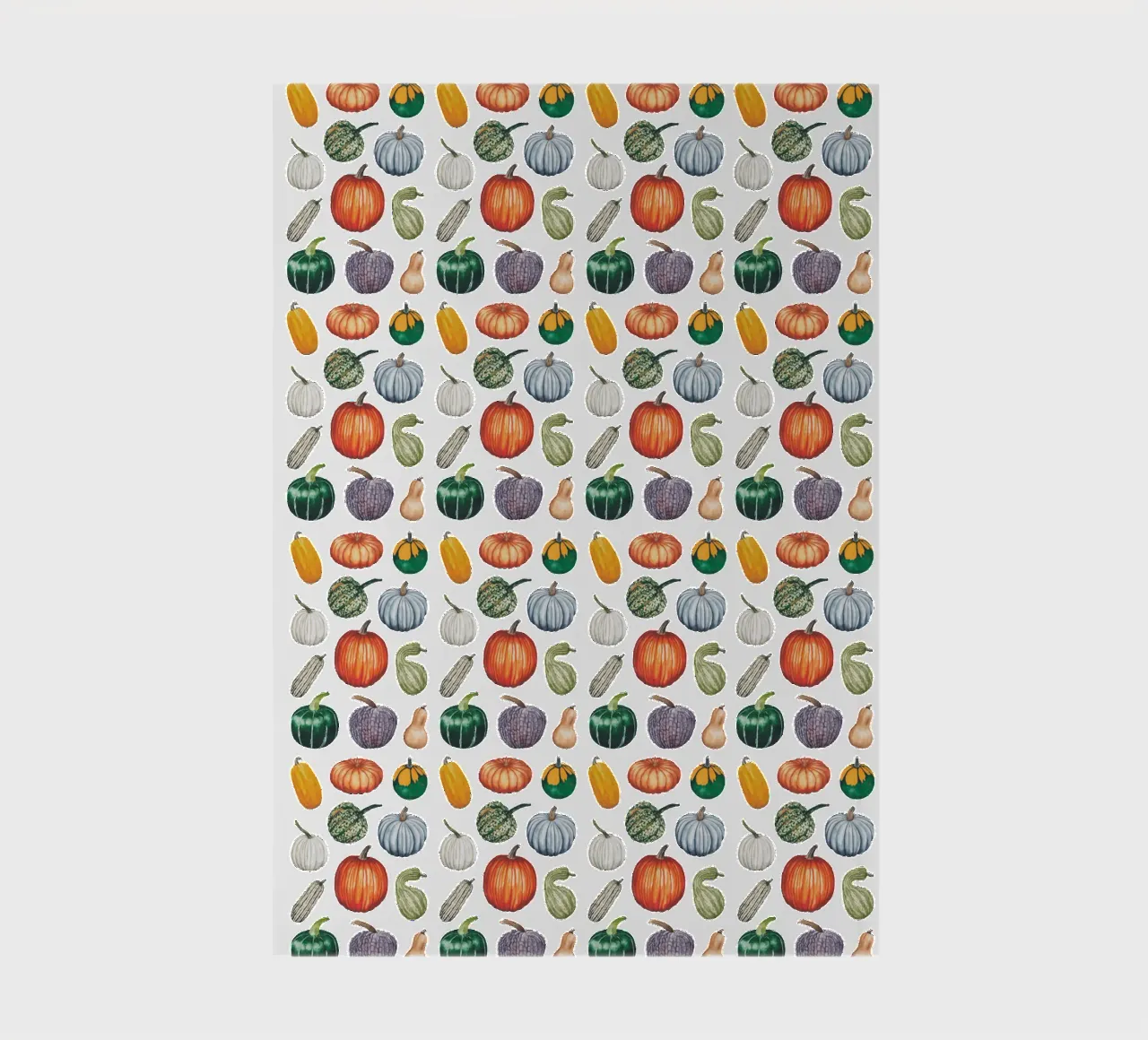 Pumpkin pattern notebook by Artsymalistic