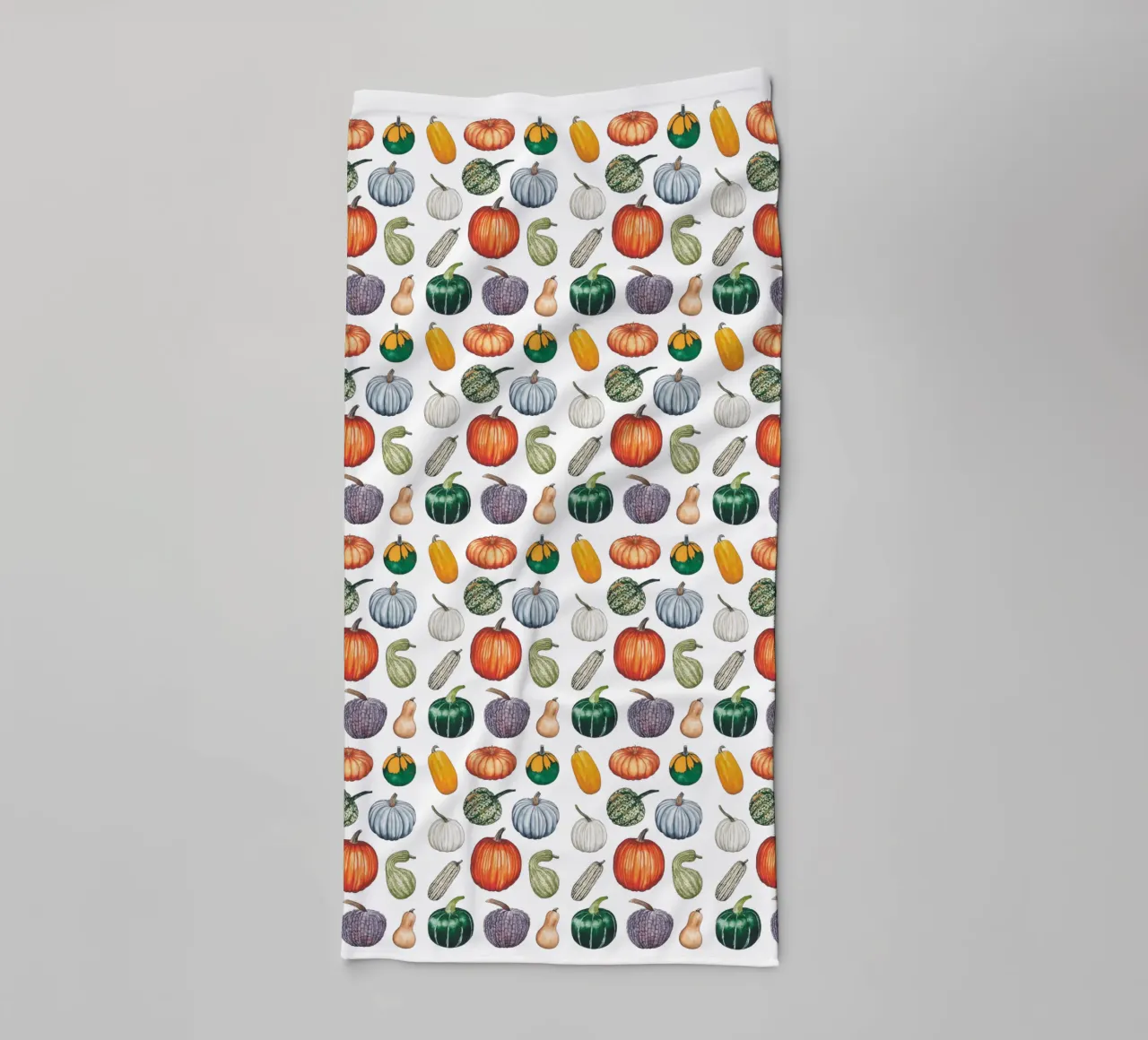 Pumpkin pattern badhanddoek van Artsymalistic