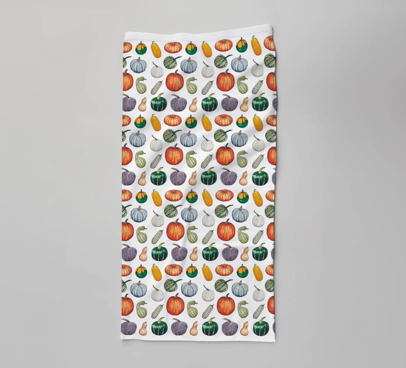 Pumpkin pattern badhanddoek van Artsymalistic