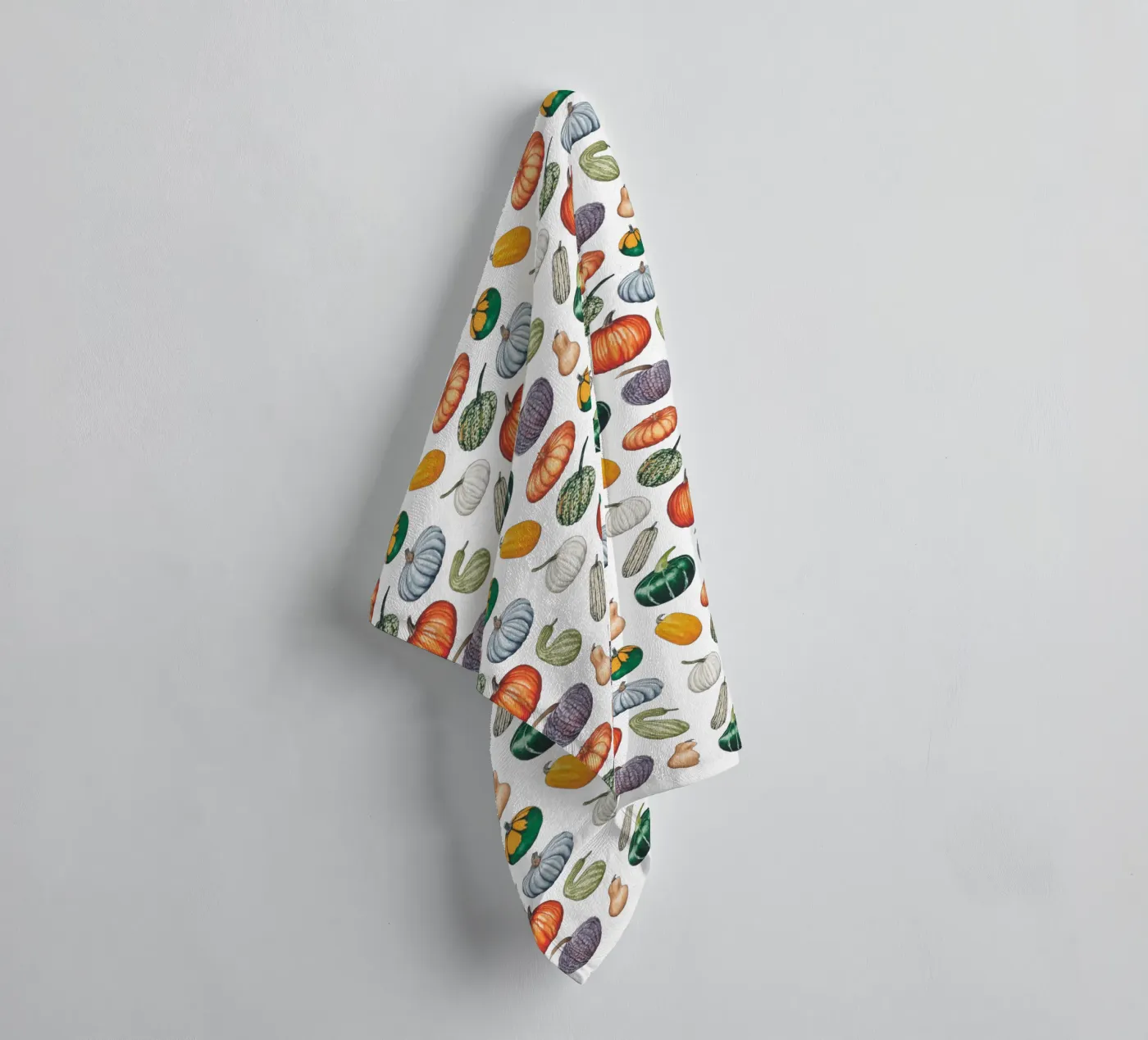 Pumpkin pattern badhanddoek van Artsymalistic