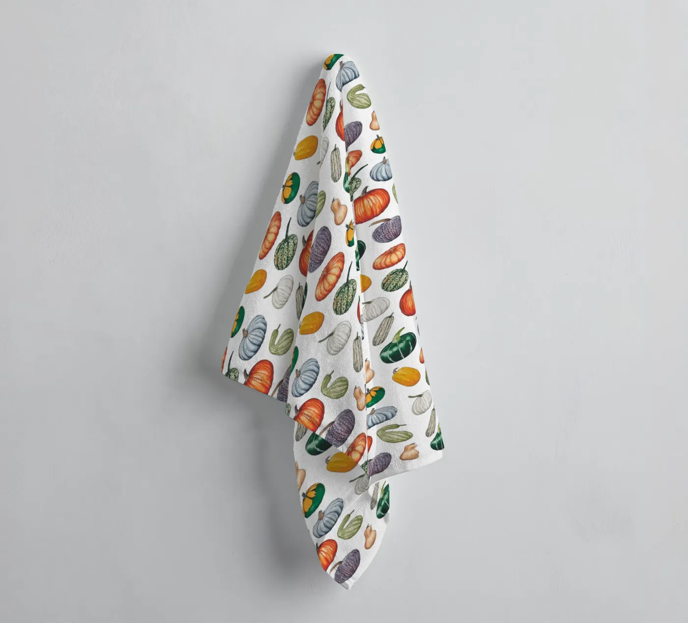 Pumpkin pattern badhanddoek van Artsymalistic