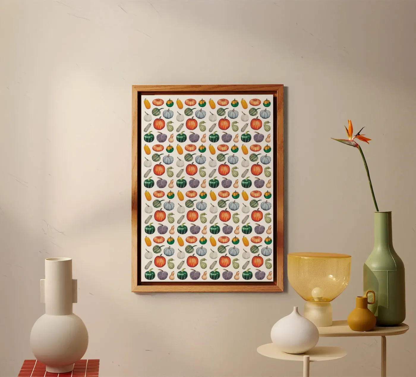 Pumpkin pattern Forex-Platte von Artsymalistic