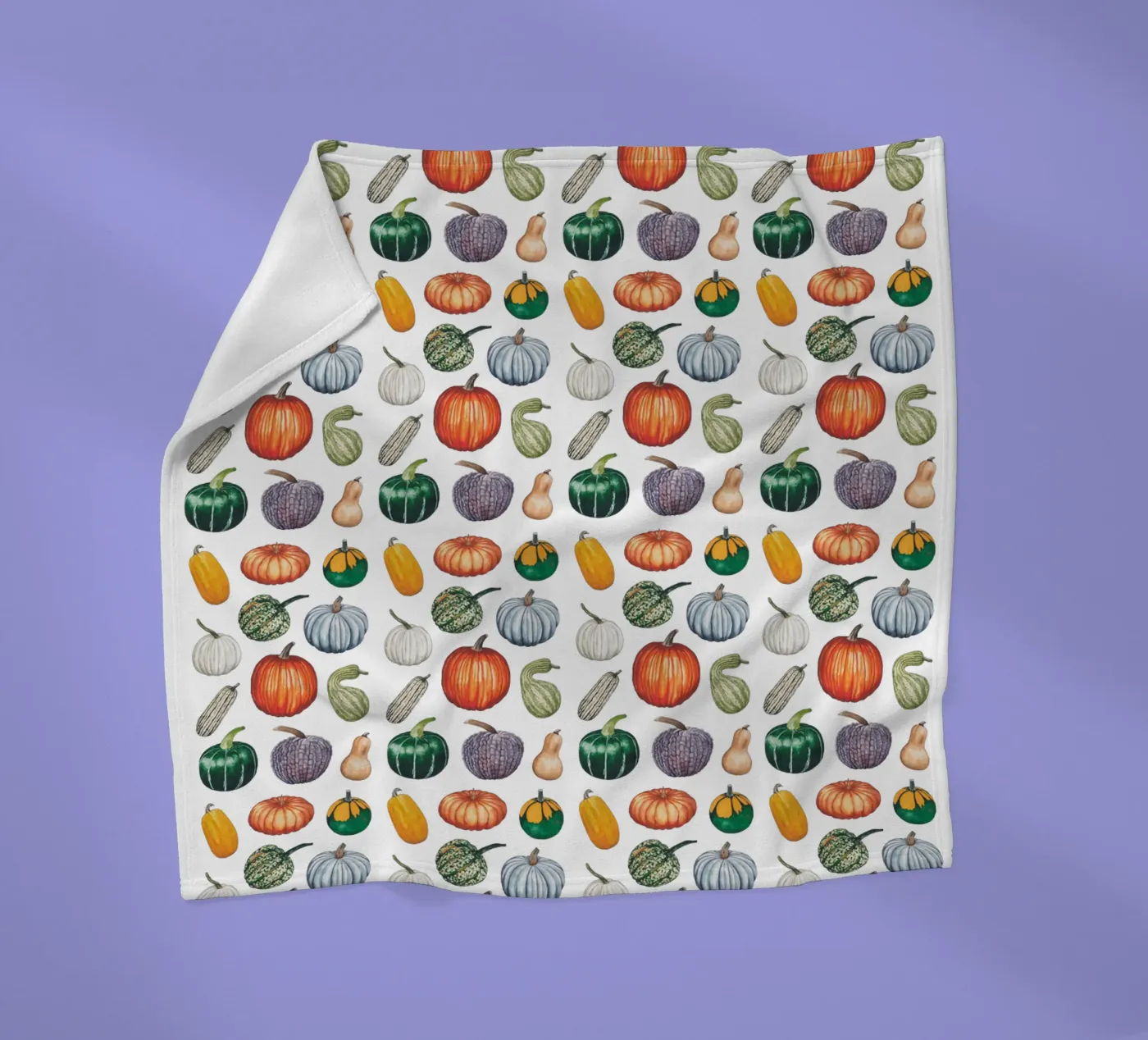 Pumpkin pattern fleecedeken van Artsymalistic