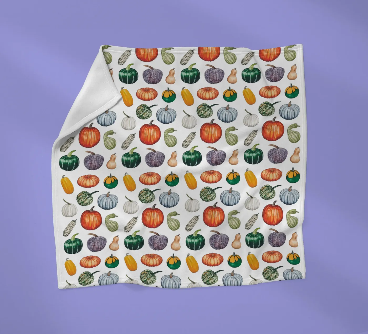 Pumpkin pattern fleecedeken van Artsymalistic