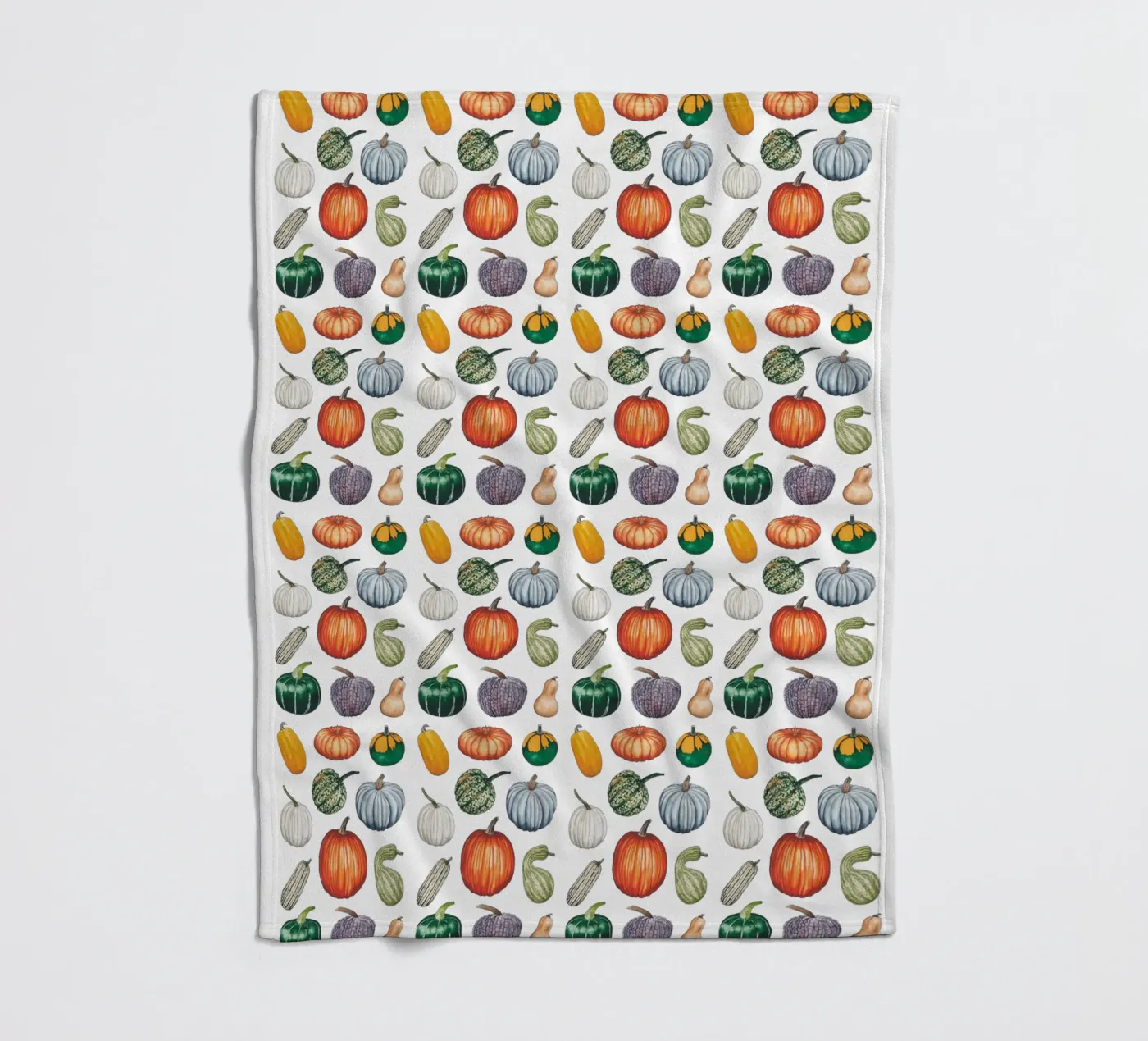 Pumpkin pattern fleecedeken van Artsymalistic