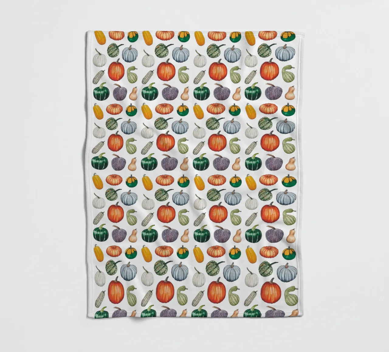 Pumpkin pattern Fleecedecke von Artsymalistic