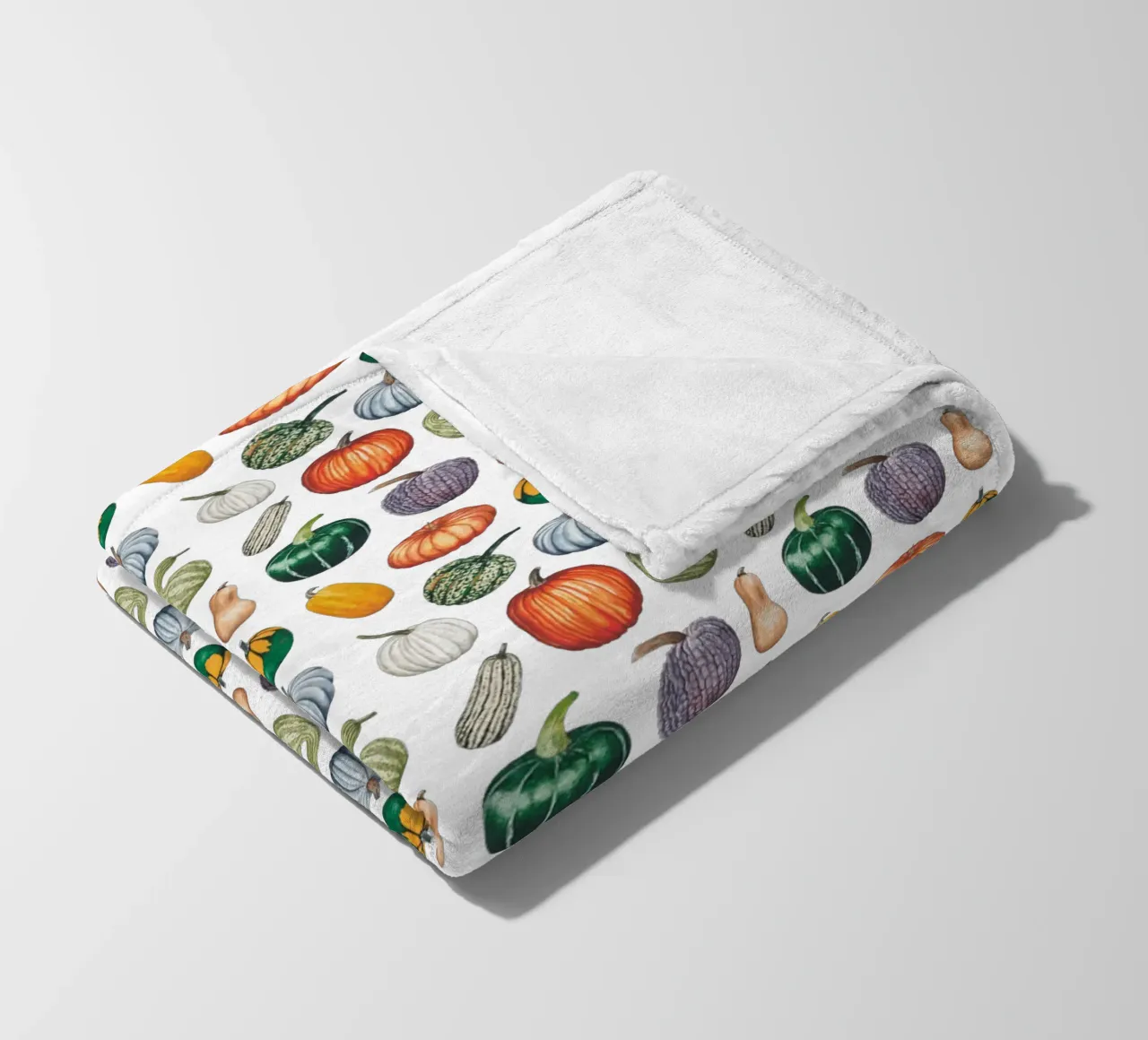 Pumpkin pattern Fleecedecke von Artsymalistic