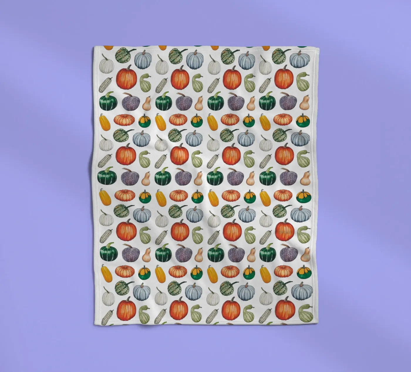 Pumpkin pattern fleecedeken van Artsymalistic