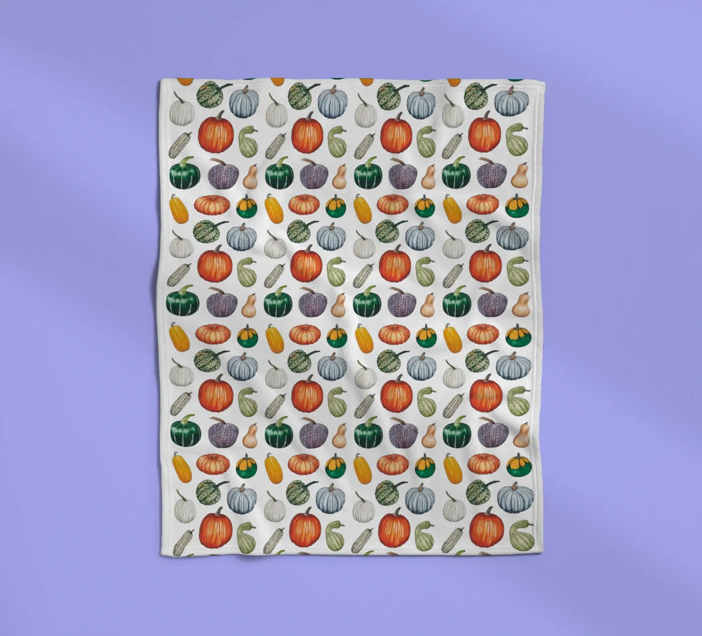 Pumpkin pattern fleecedeken van Artsymalistic