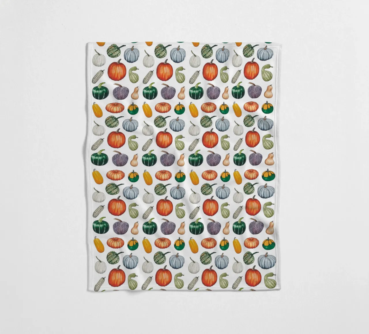 Pumpkin pattern Fleecedecke von Artsymalistic