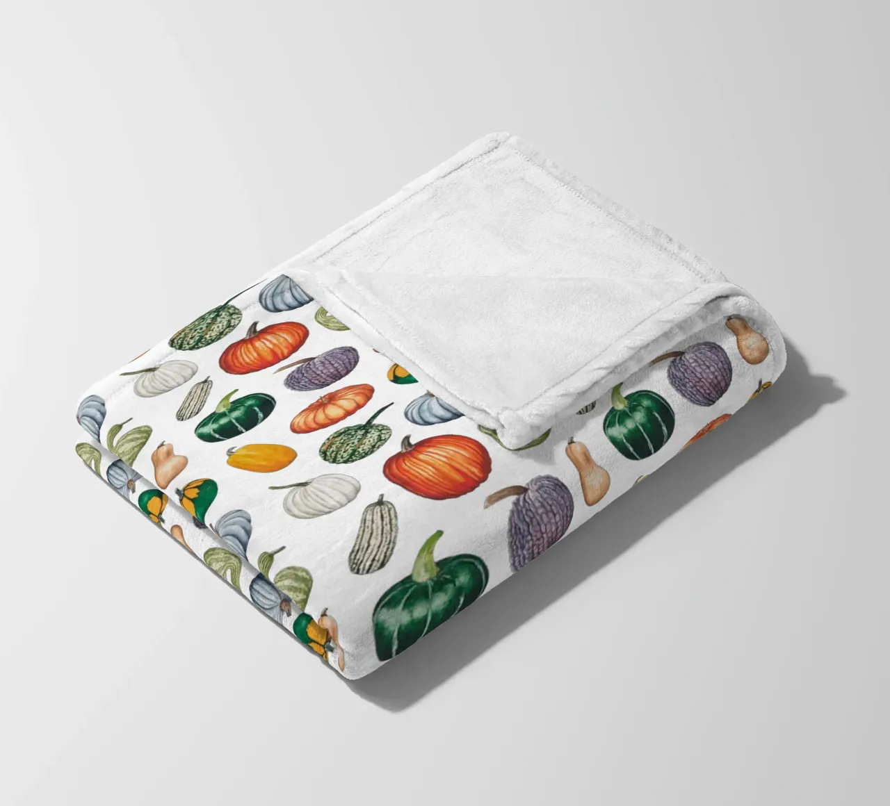 Pumpkin pattern Fleecedecke von Artsymalistic