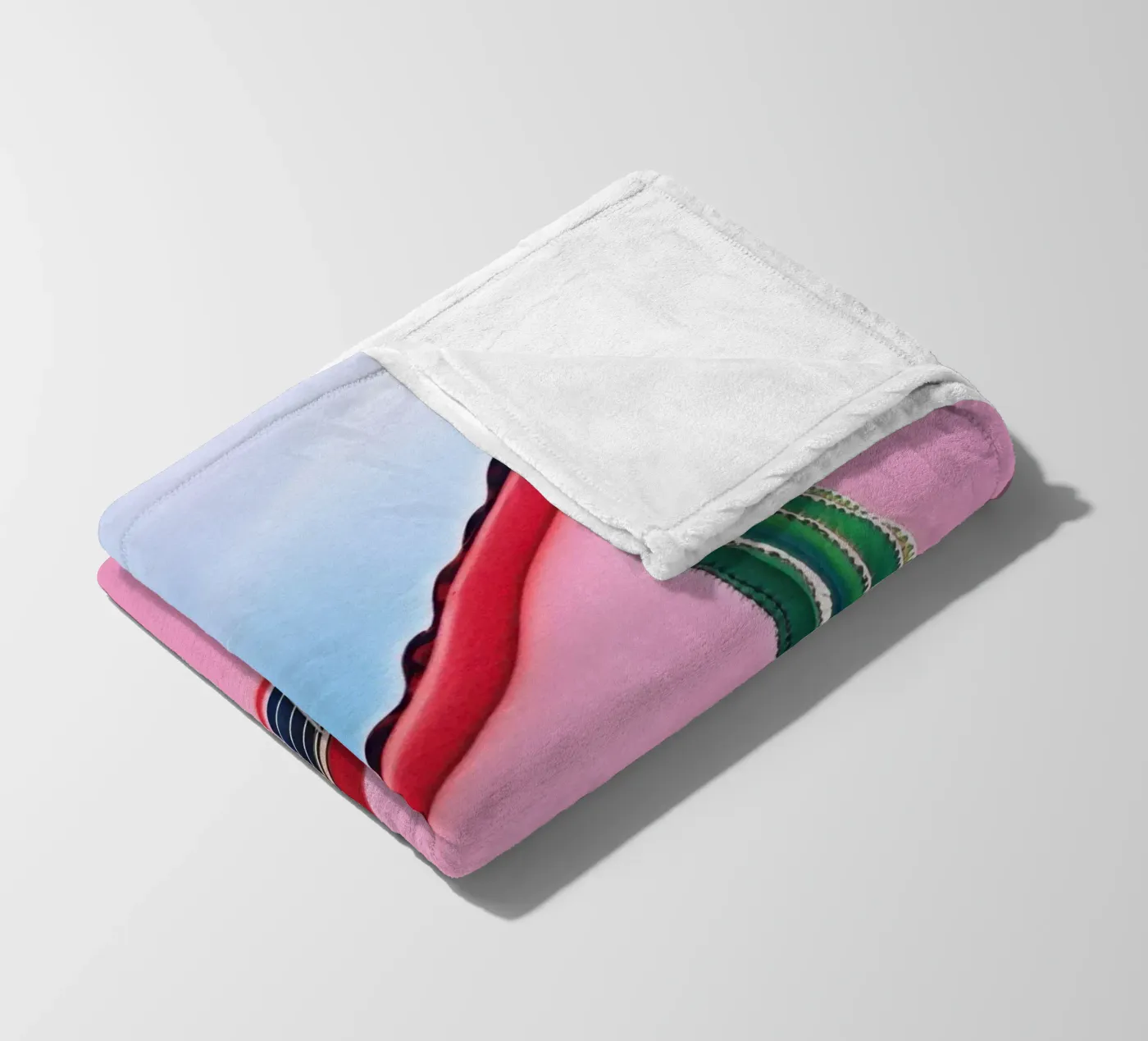 5 fleecedeken van Pink California | Affiches & Posters