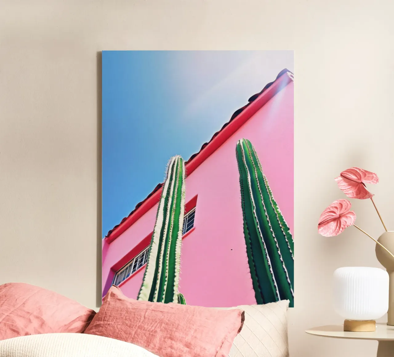 5 toile de Pink California | Affiches & Posters
