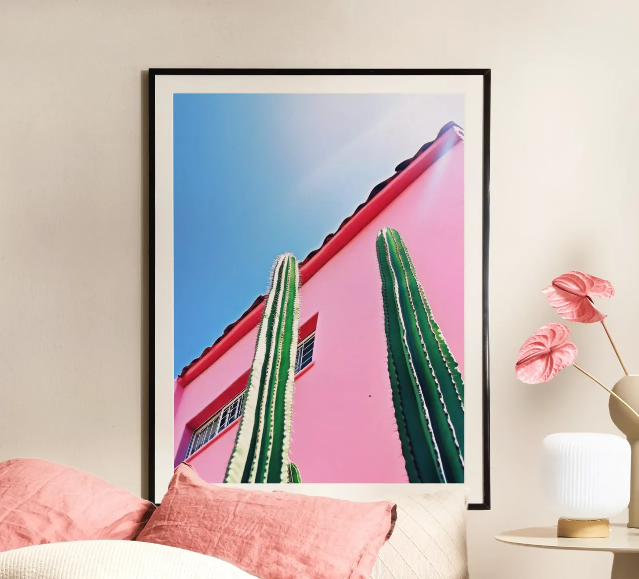 5 poster van Pink California | Affiches & Posters
