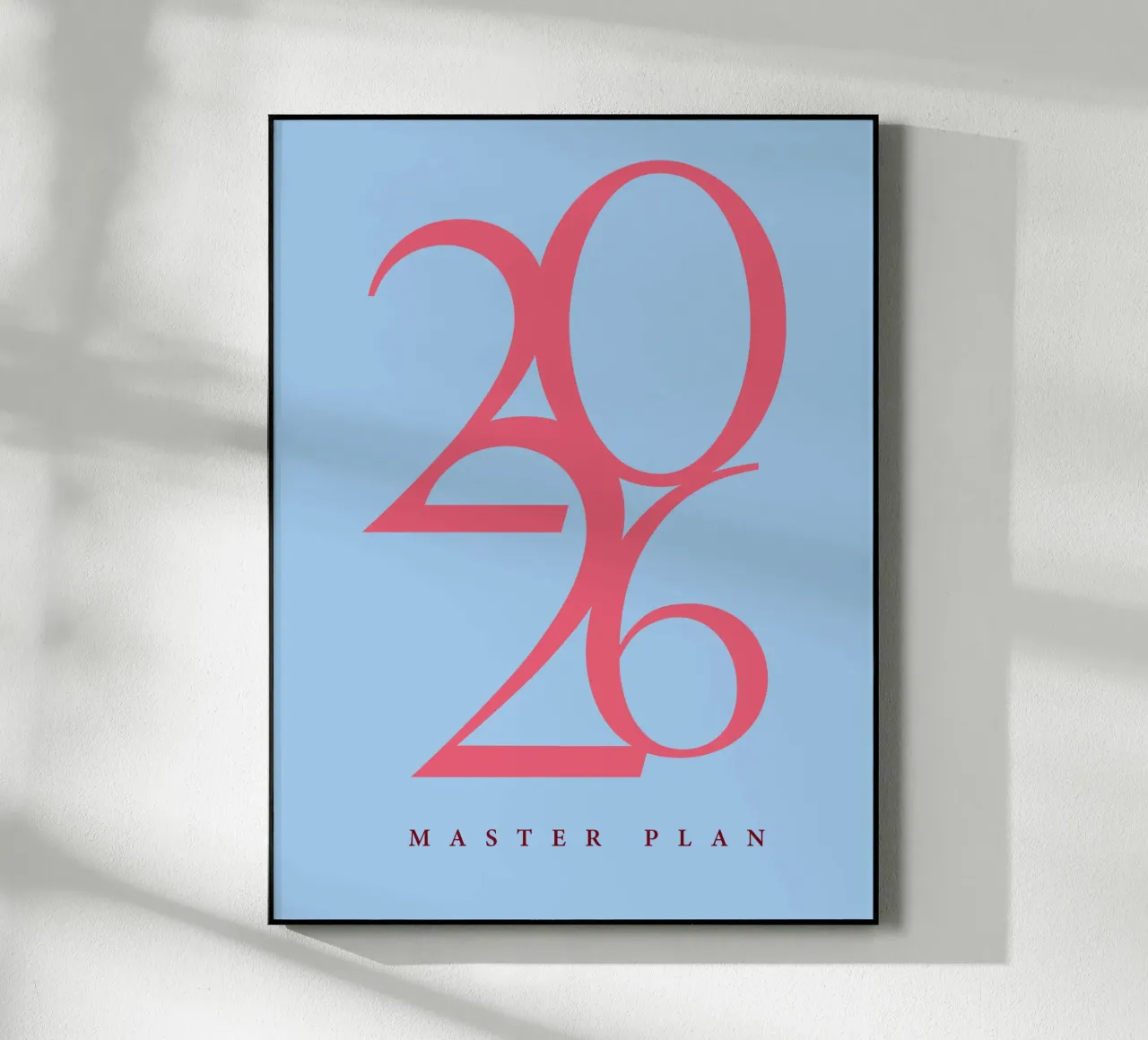 2026 Master Plan – Terminplaner plexiglass da DARIA IVANOVNA