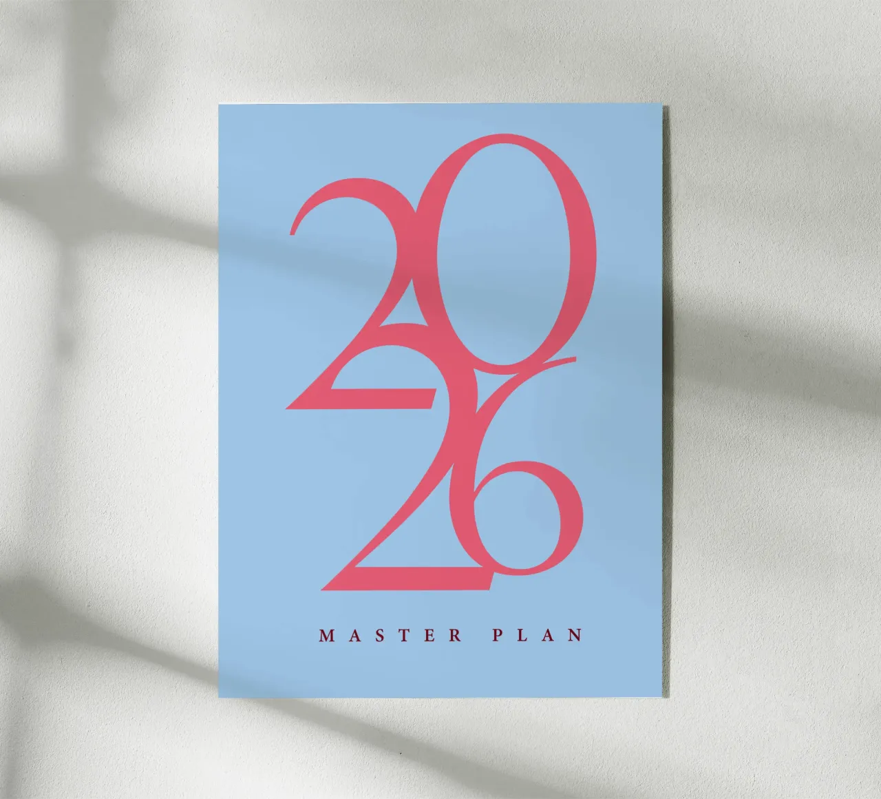 2026 Master Plan – Terminplaner plexiglass da DARIA IVANOVNA