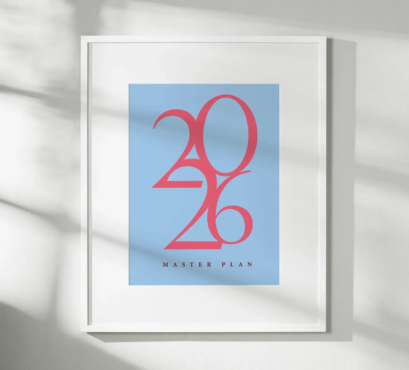 2026 Master Plan poster van DARIA IVANOVNA