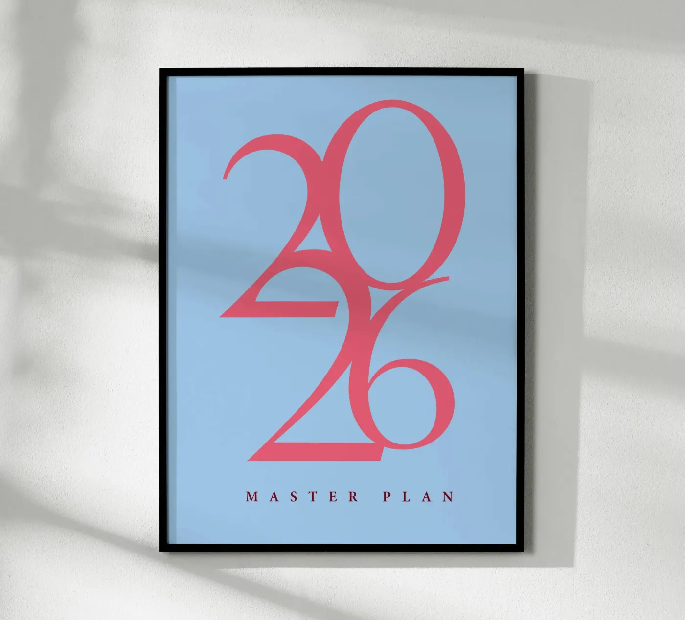 2026 Master Plan poster van DARIA IVANOVNA