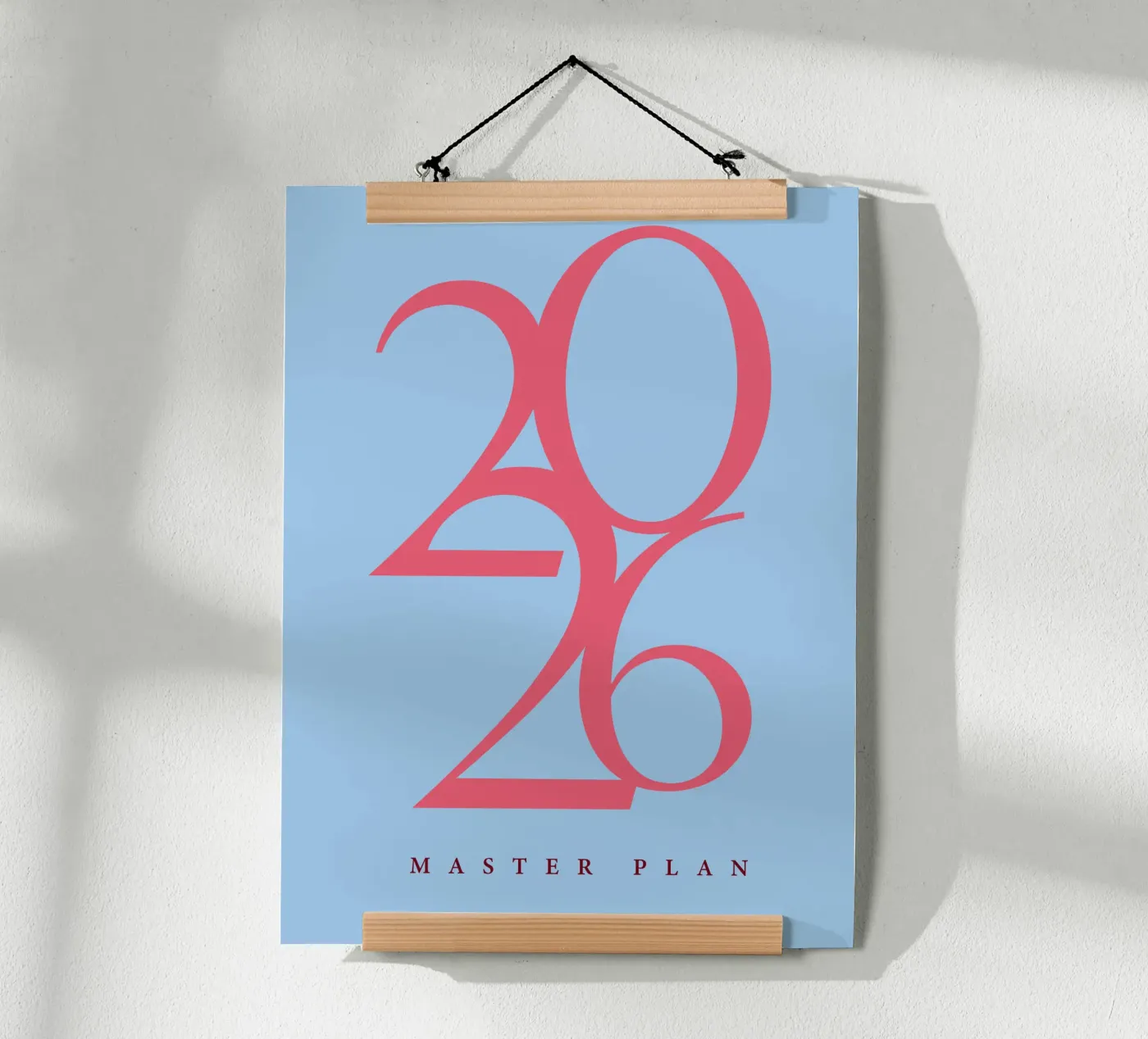2026 Master Plan poster van DARIA IVANOVNA