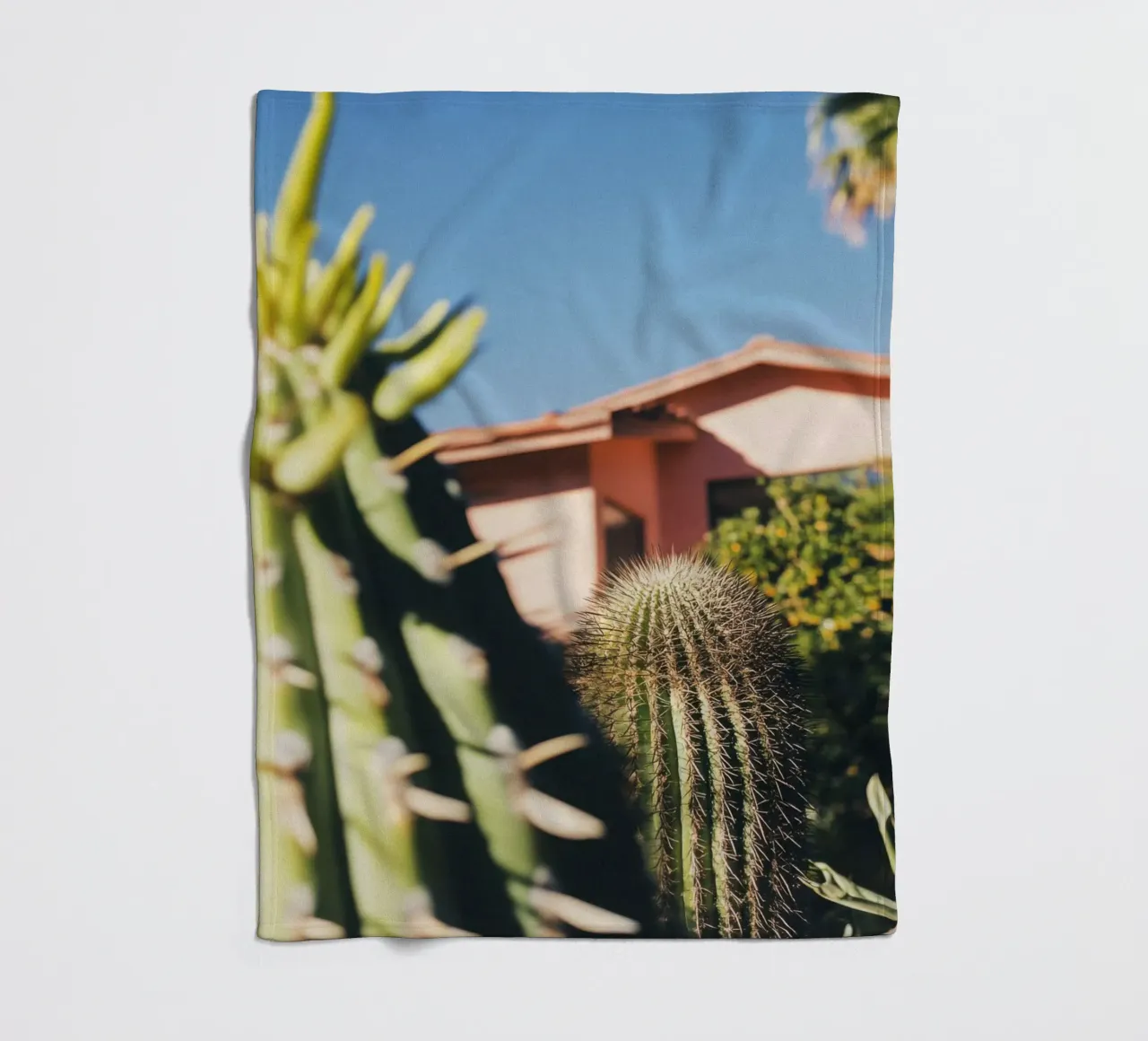 6 fleecedeken van Pink California | Affiches & Posters