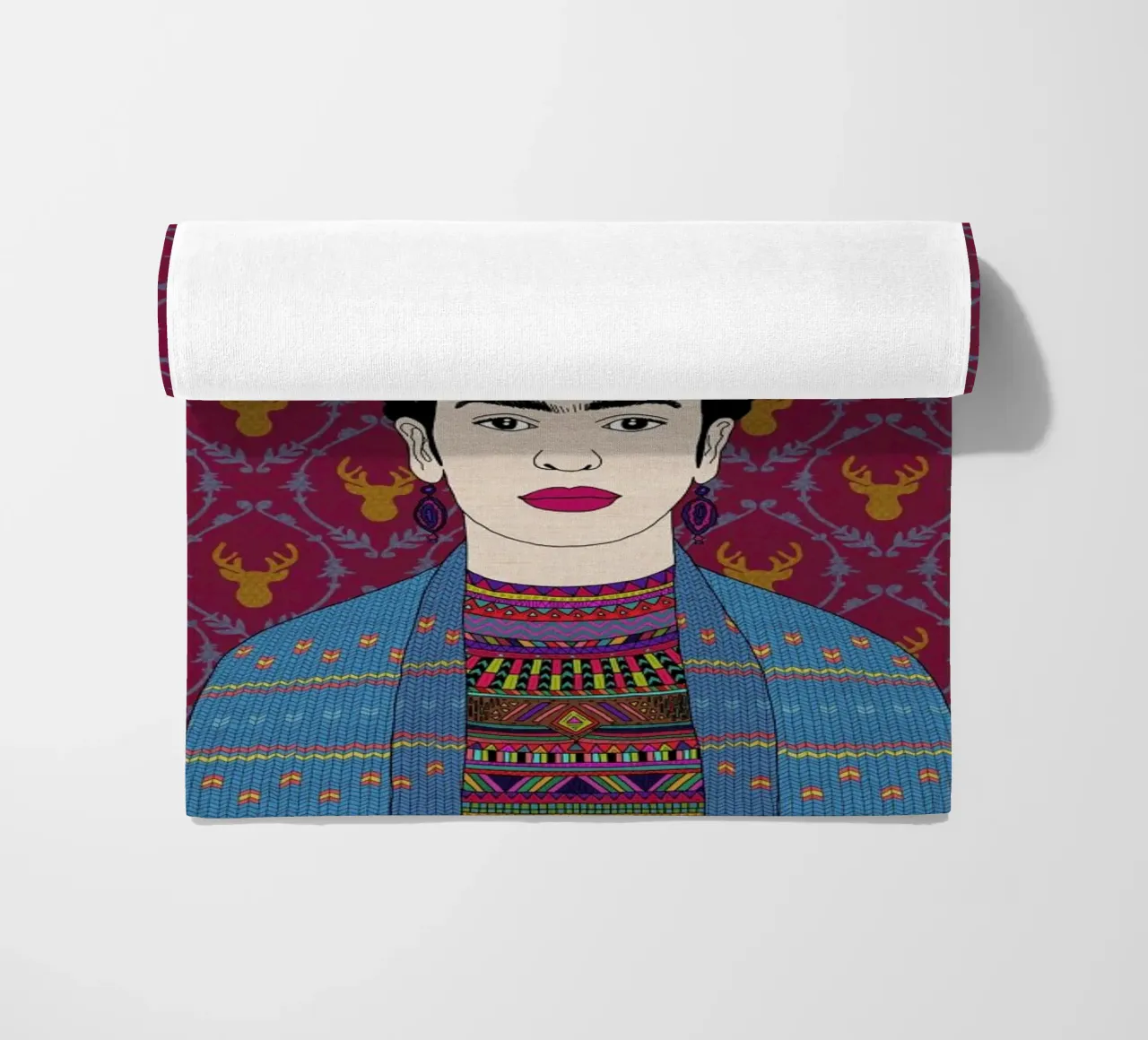 Deer Frida telo mare da Bianca Green