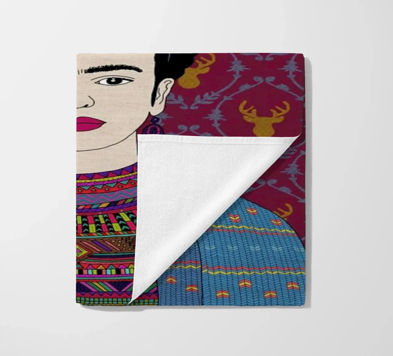 Deer Frida telo mare da Bianca Green