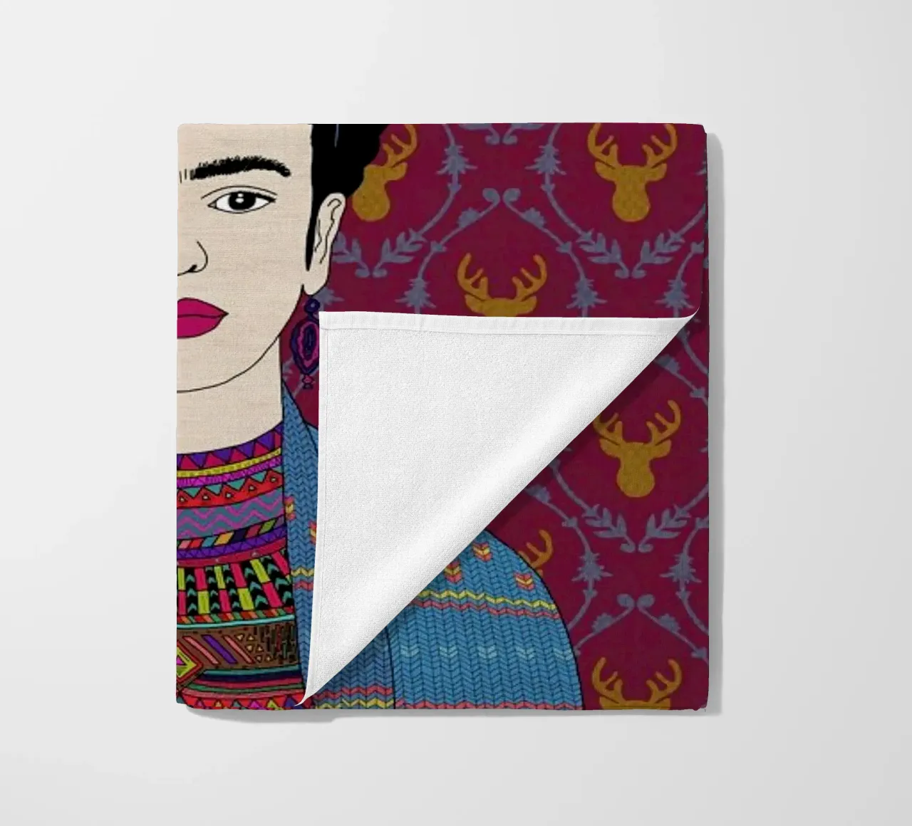 Deer Frida telo mare da Bianca Green