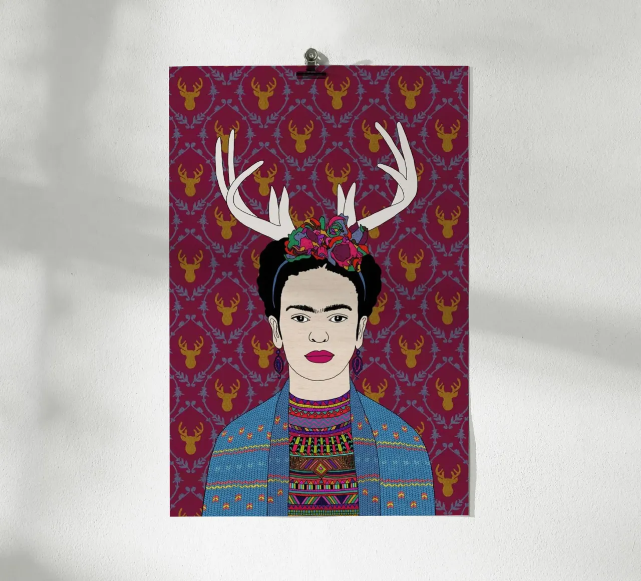 Deer Frida poster da Bianca Green