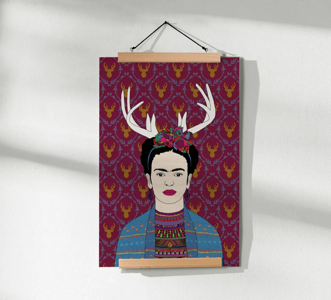 Deer Frida poster da Bianca Green