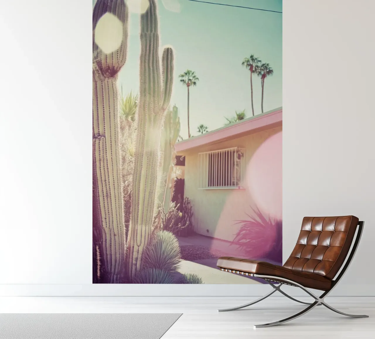 7 fotobehang van Pink California | Affiches & Posters