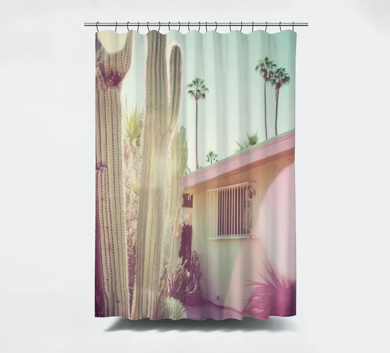 7 Duschvorhang von Pink California | Affiches & Posters