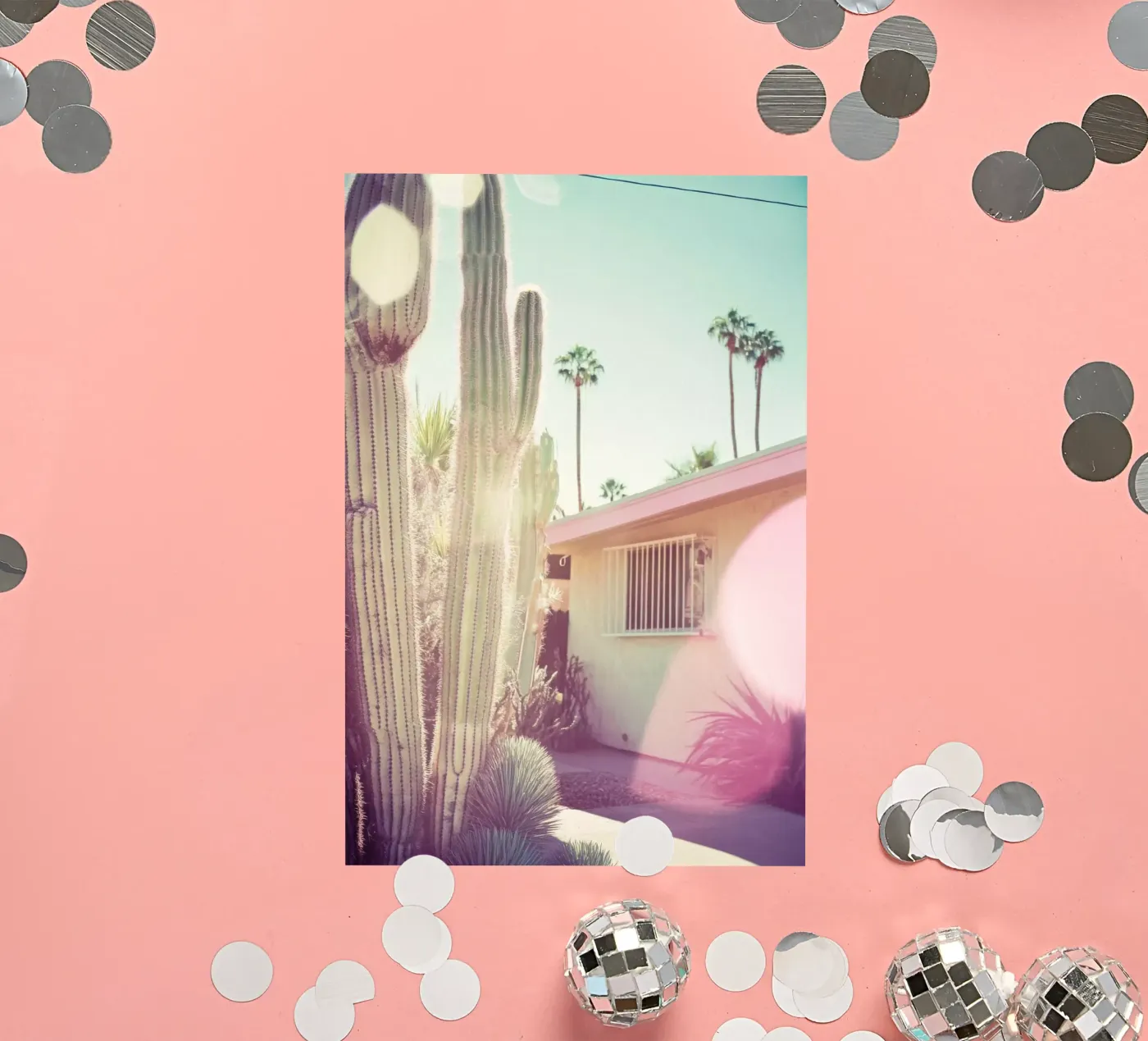 7 sticker by Pink California | Affiches & Posters