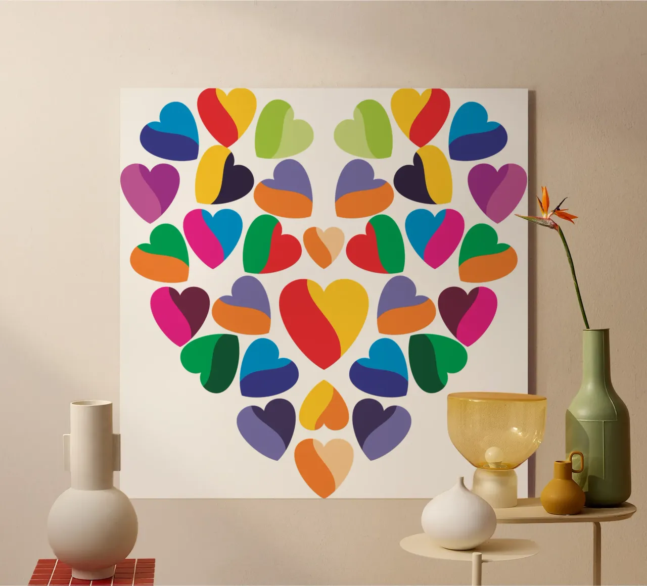 LIEBE Acryl-Glas von Unique Urban Life