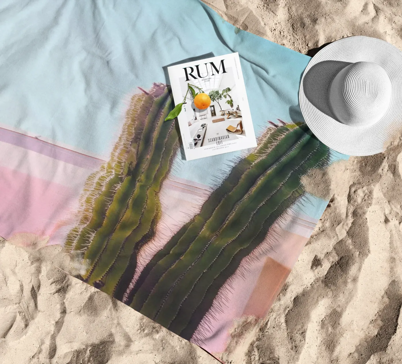 8 beach towel by Pink California | Affiches & Posters