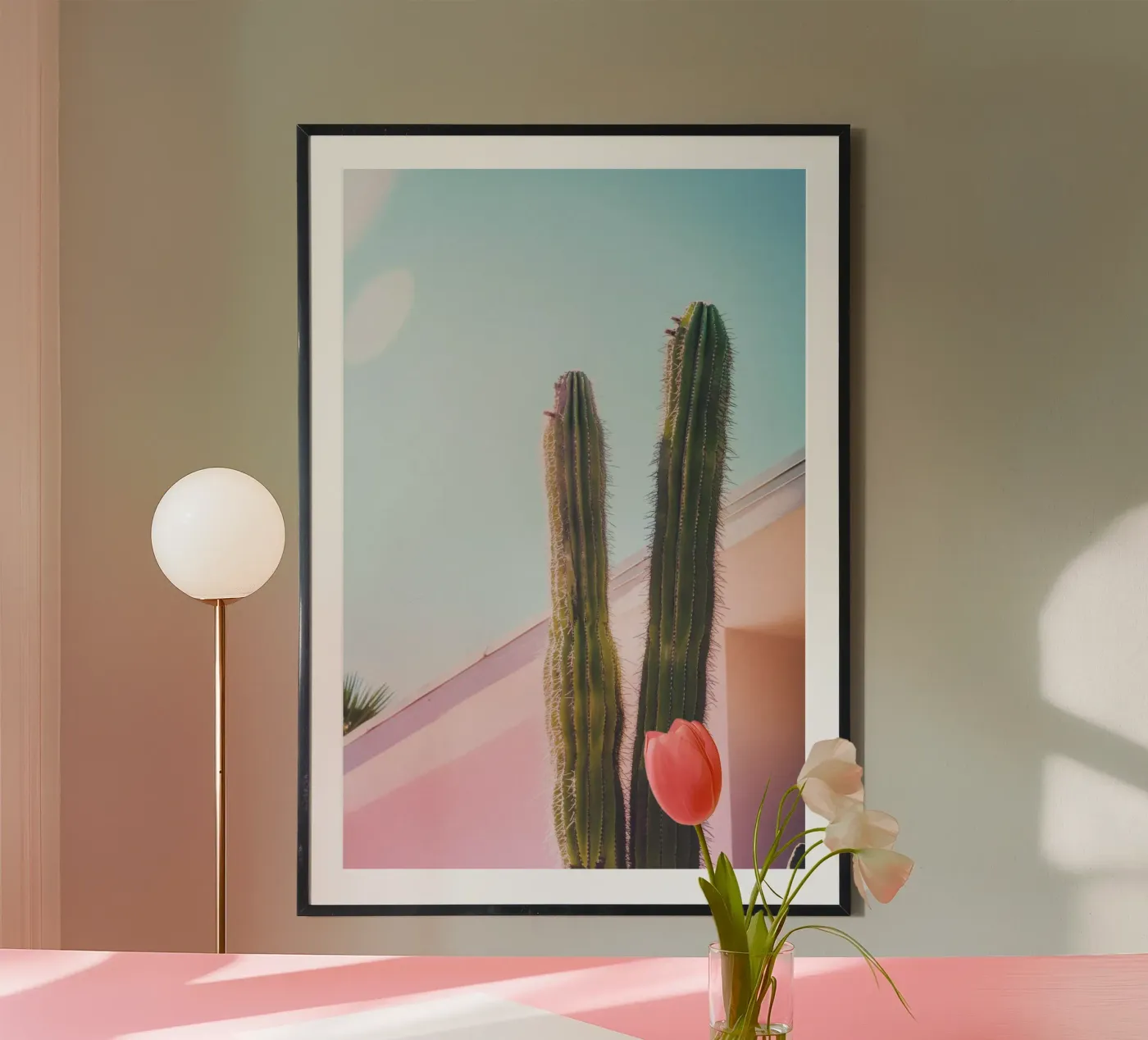 8 poster van Pink California | Affiches & Posters