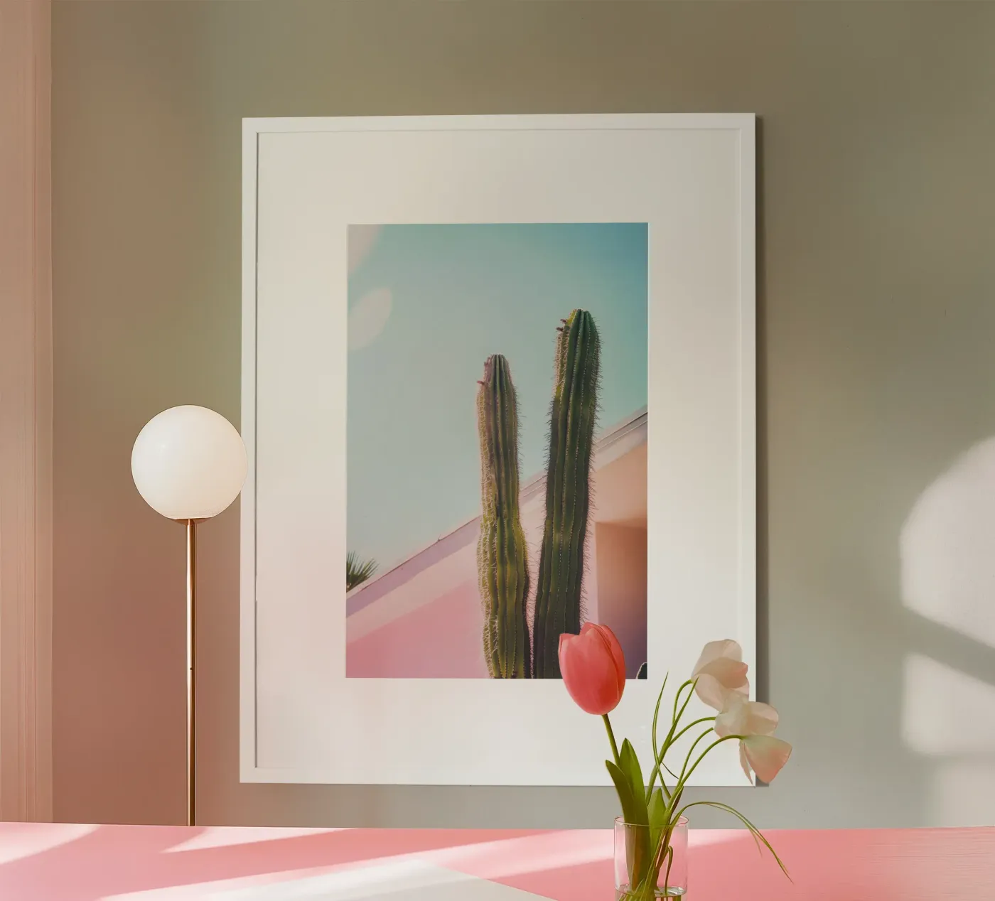 8 poster van Pink California | Affiches & Posters