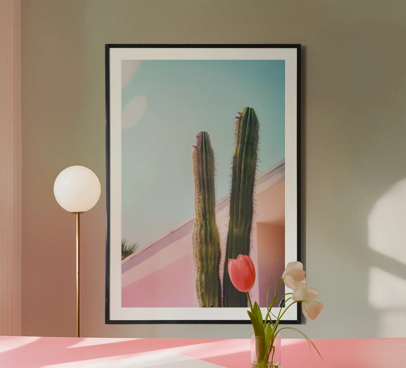 8 poster de Pink California | Affiches & Posters