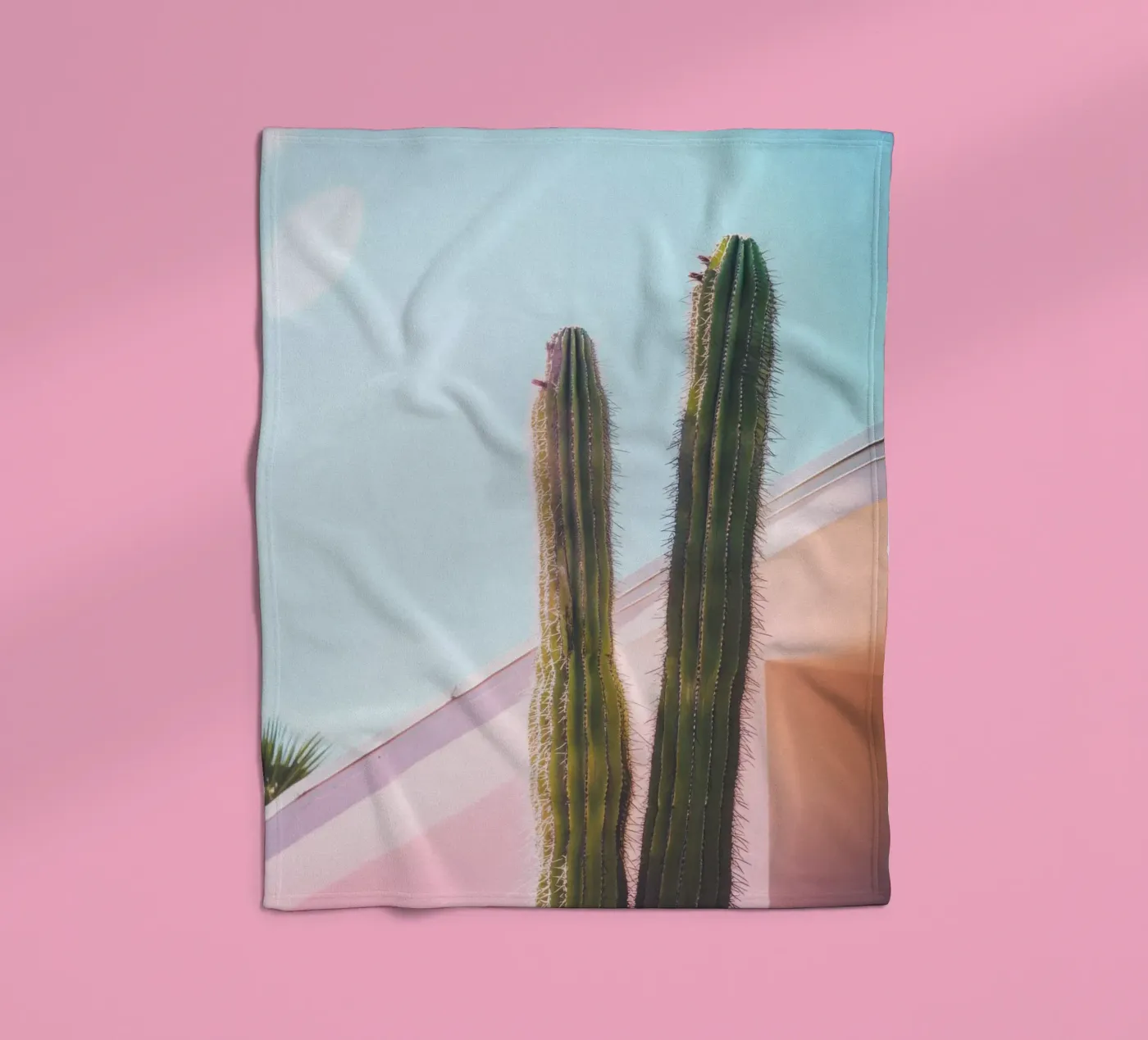 8 fleecedeken van Pink California | Affiches & Posters