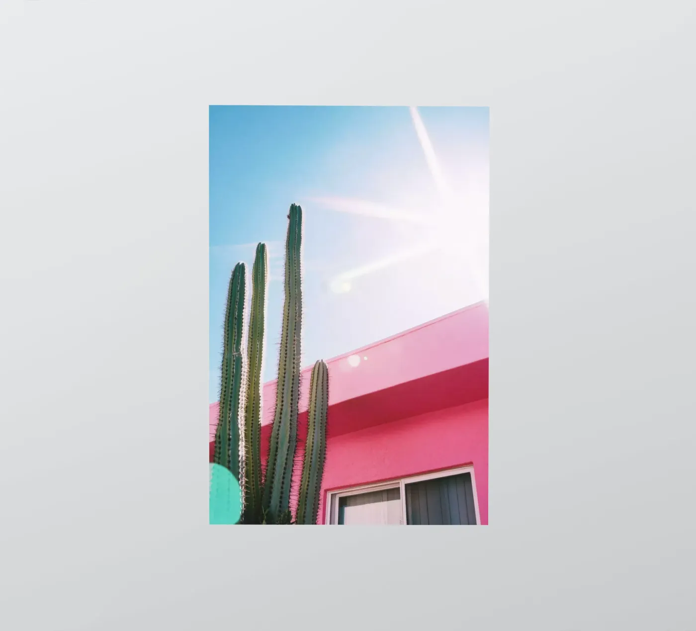 9 sticker van Pink California | Affiches & Posters