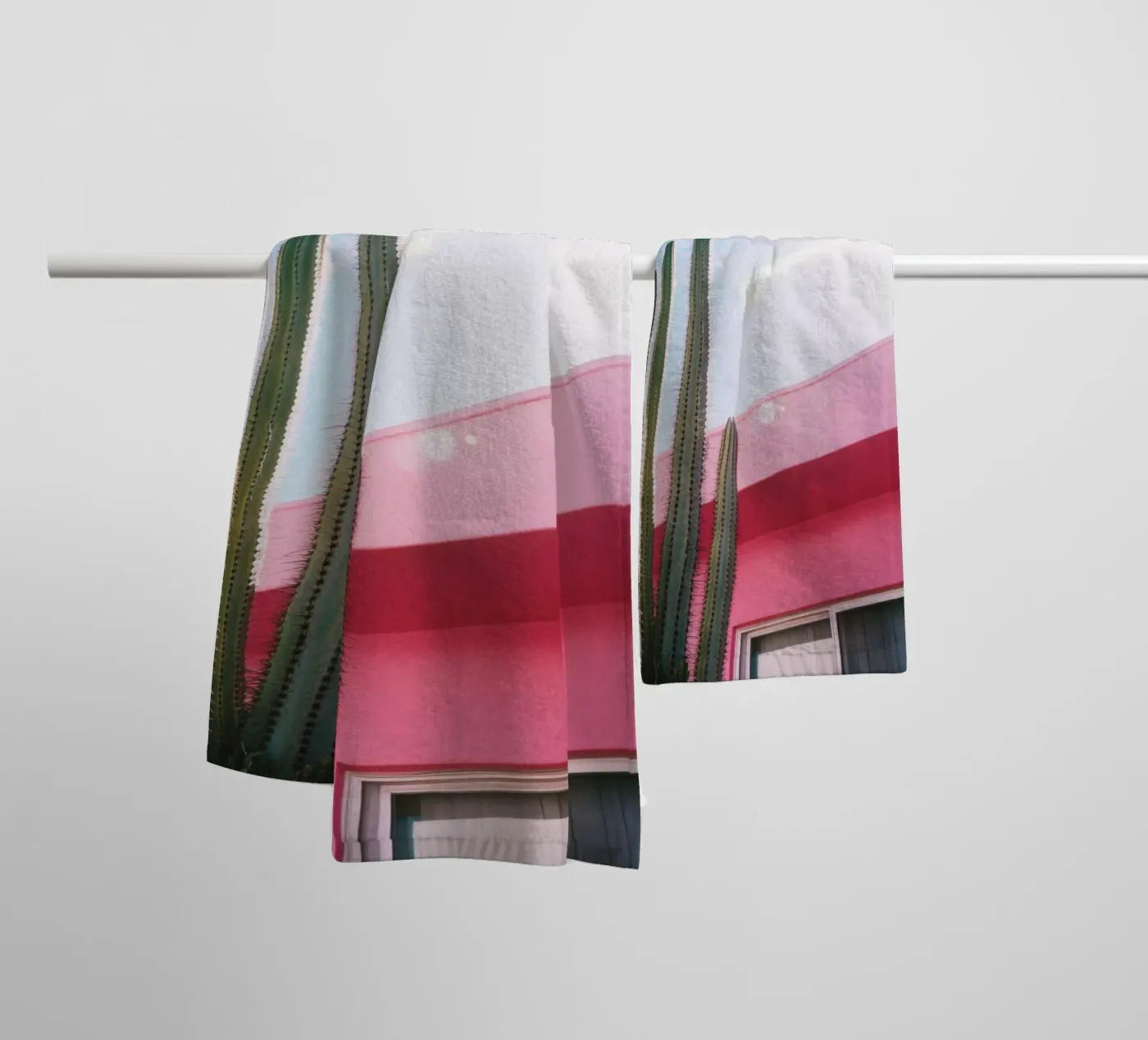 9 badhanddoek van Pink California | Affiches & Posters