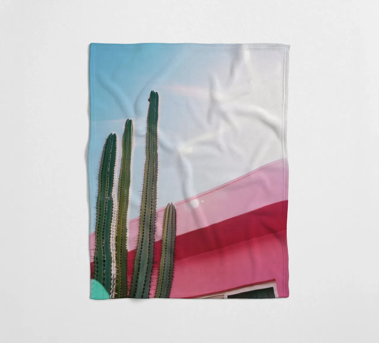 9 fleecedeken van Pink California | Affiches & Posters